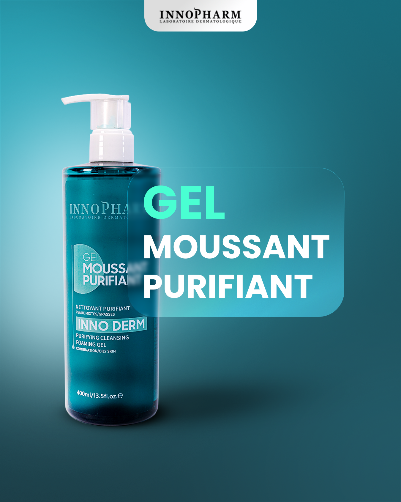 Innopharm Gel Moussant Purifiant 400ml