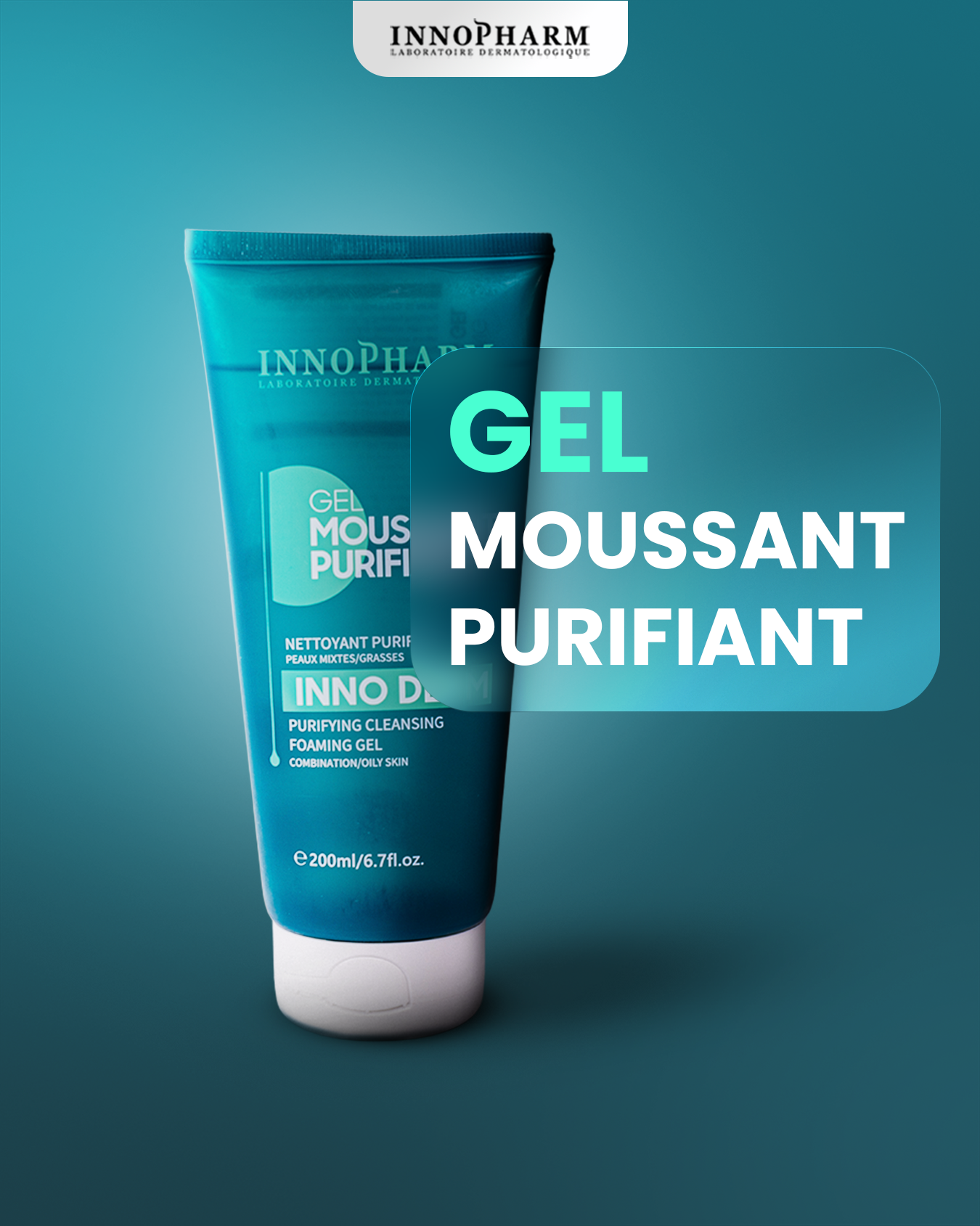 Innopharm Gel Moussant Purifiant 200ml