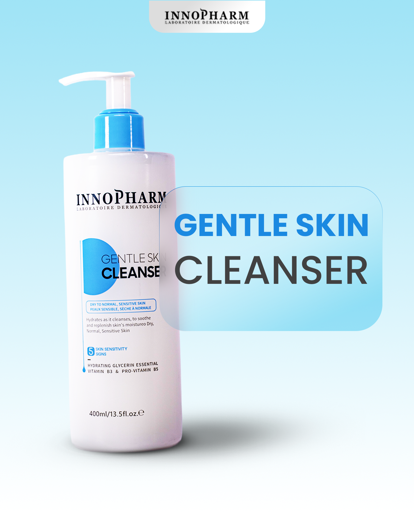 Innopharm Gentle Skin Cleanser 400ml